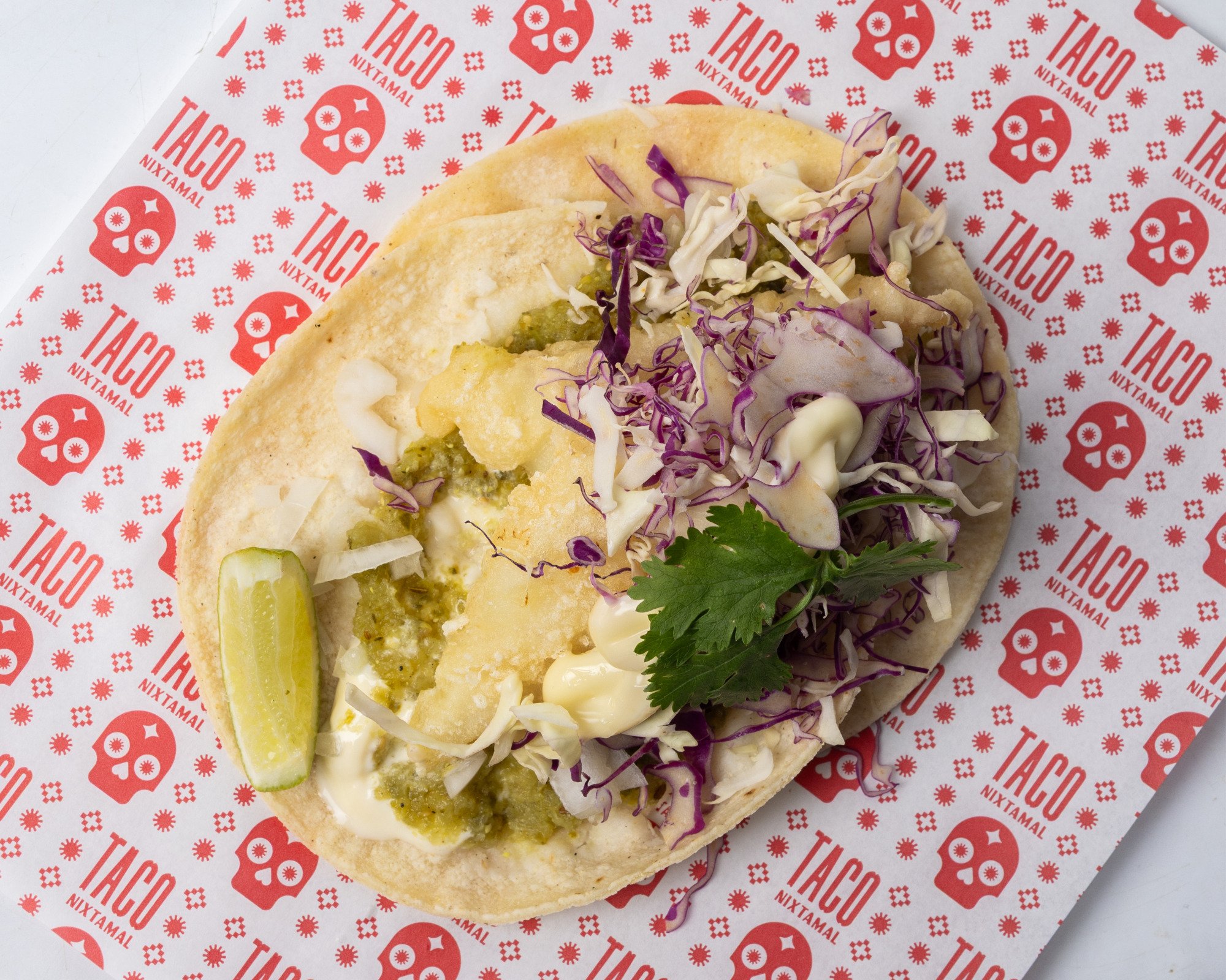 A fresh Baha fish taco