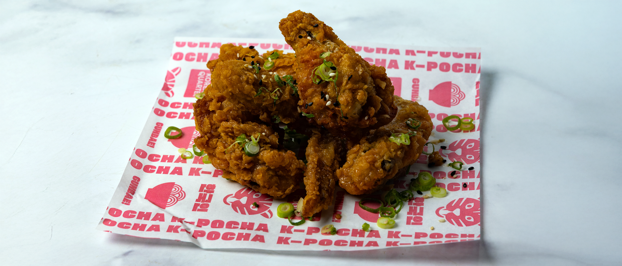 Korean Fried Chicken: Crispy, saucy, finger-licking goodness.